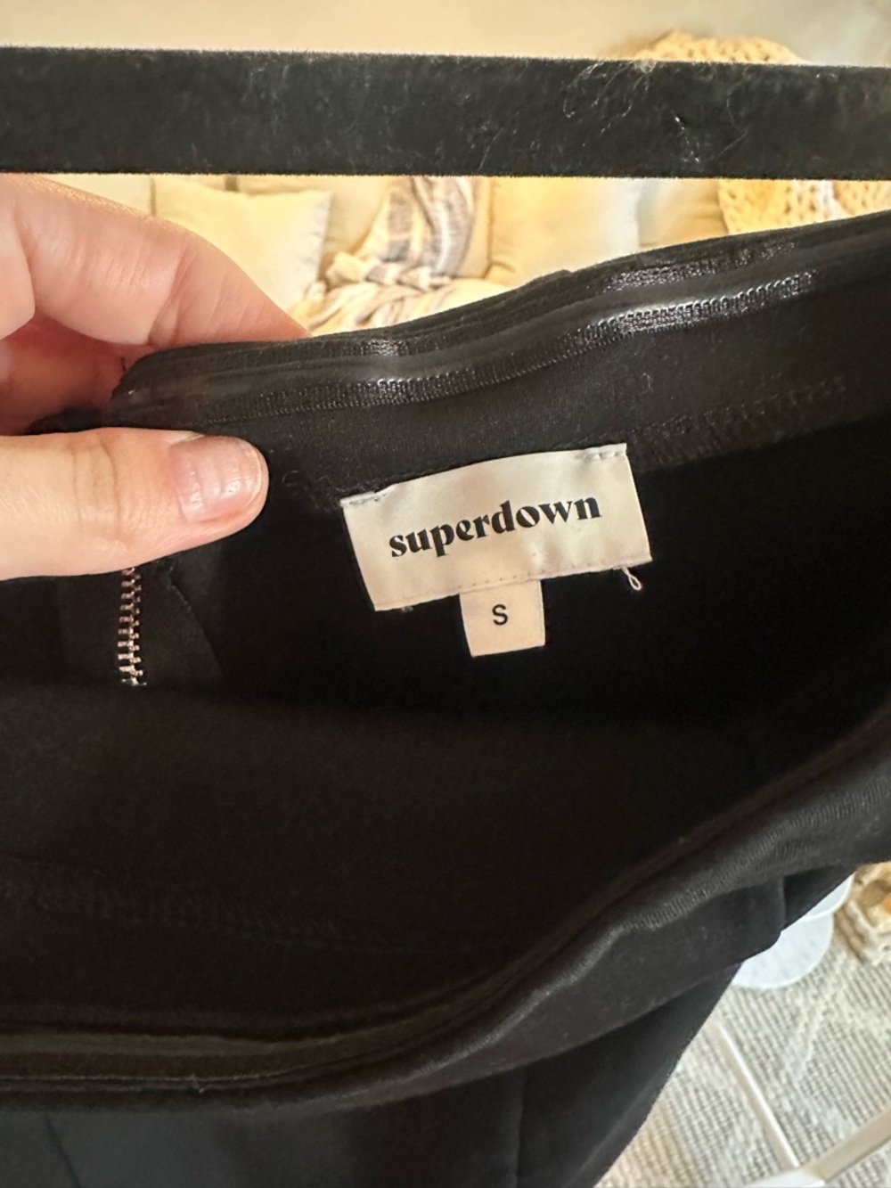 Superdown Cleo Strapless Fringe Dress S - Picture 6 of 10